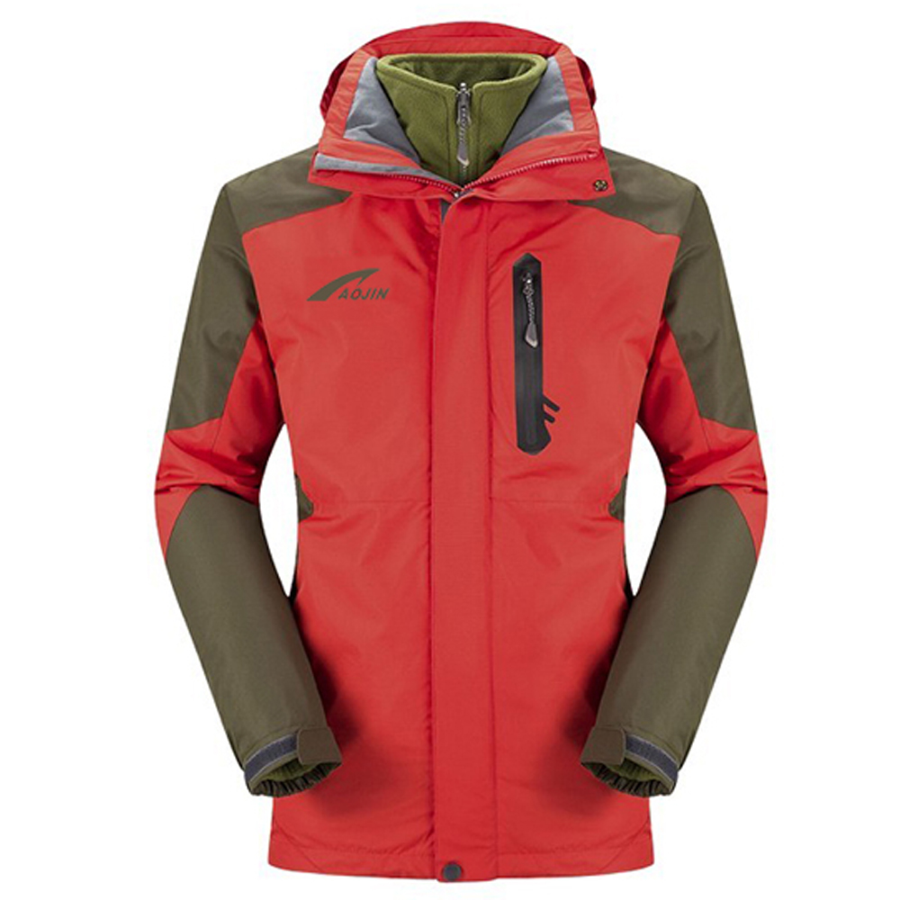 Outdoor jackets, fleece lining