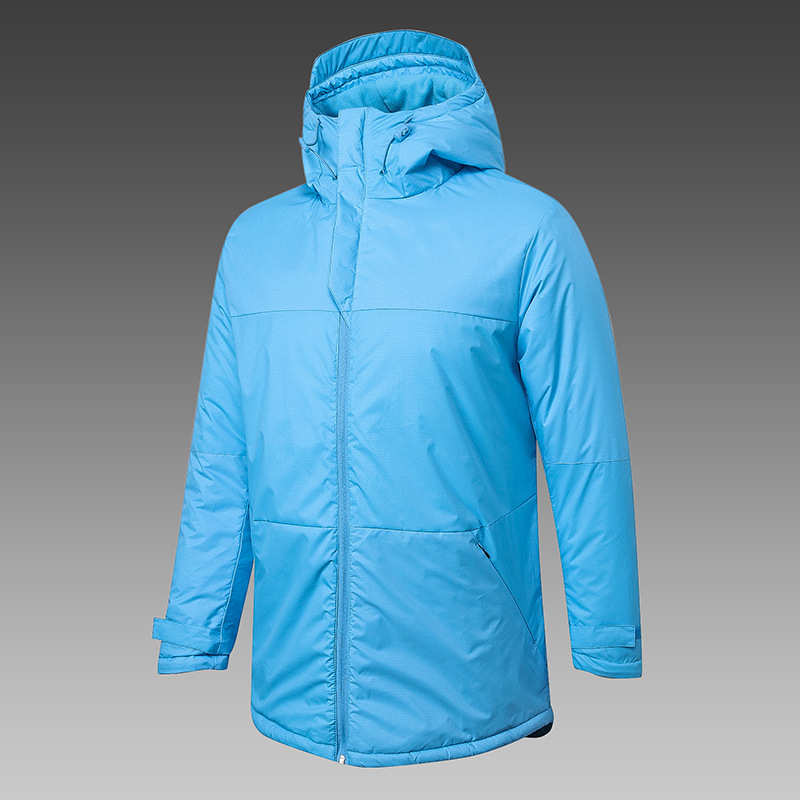 Factory wholesale Soccer Sport Jackets for Men Winter Coat Thick Warm Winter Coat for men traning wea