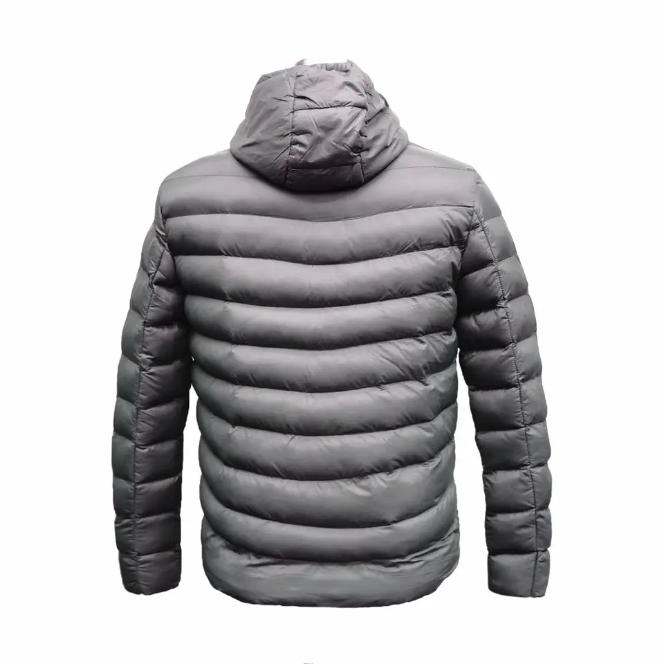 Top Quality Bubble Down Puffer Jacket Hombre Warm Thermal Breathable Hooded Fleece Men Winter Jackets Zipper