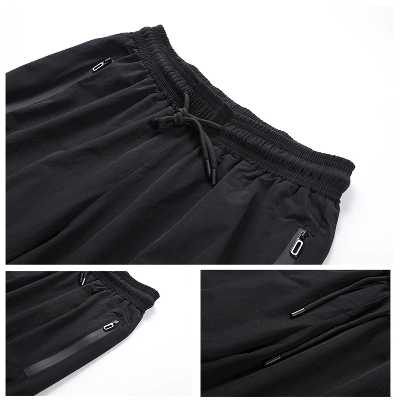 Vogue track pants Mens Sports Sweatpants Fitness Thin Men's Fitness Running Stretch Jogger Running Training Gym Workout Pants