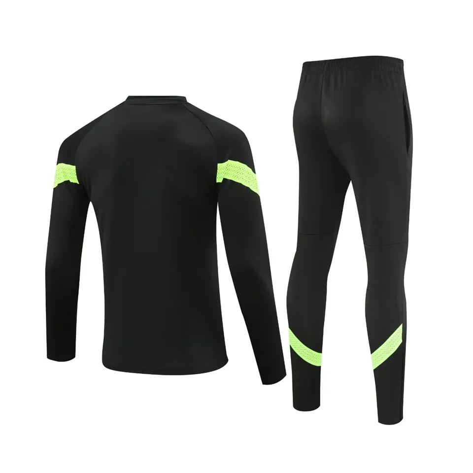 New Football Jersey Jacket Long Sleeve Training Jersey Pants Men's Fan track suits jogging suits