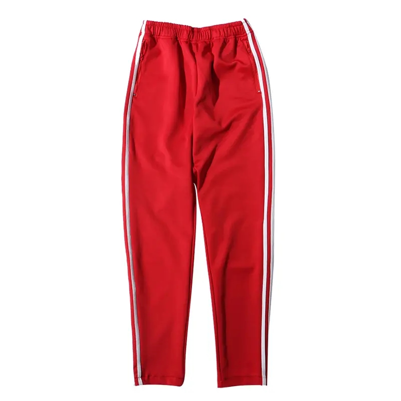 custom Casual jogging track pants sweatpants stripe joggers men trackpants  Jogger Track Pants Elastic Waistband Mens Flare Sweatpants For Men