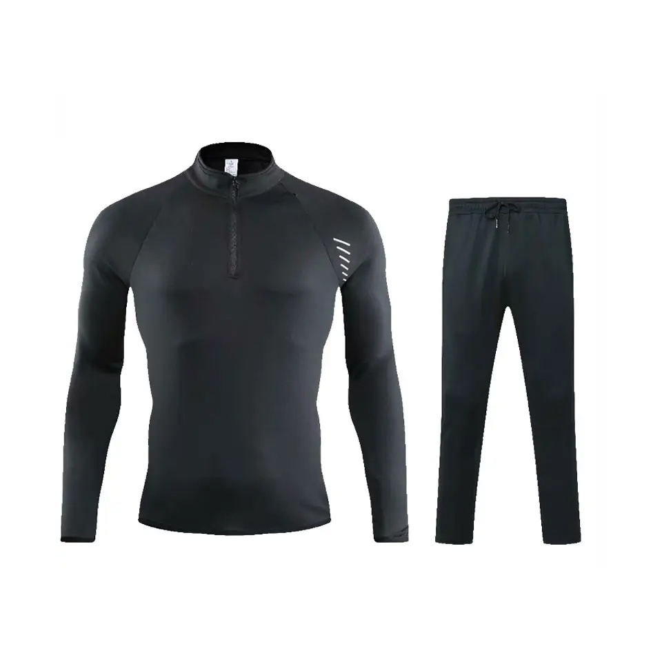 Men's Tracksuits Top Quality Mens Cotton Kit All Football Club Soccer Custom Training Football Tracksuit jogging wear