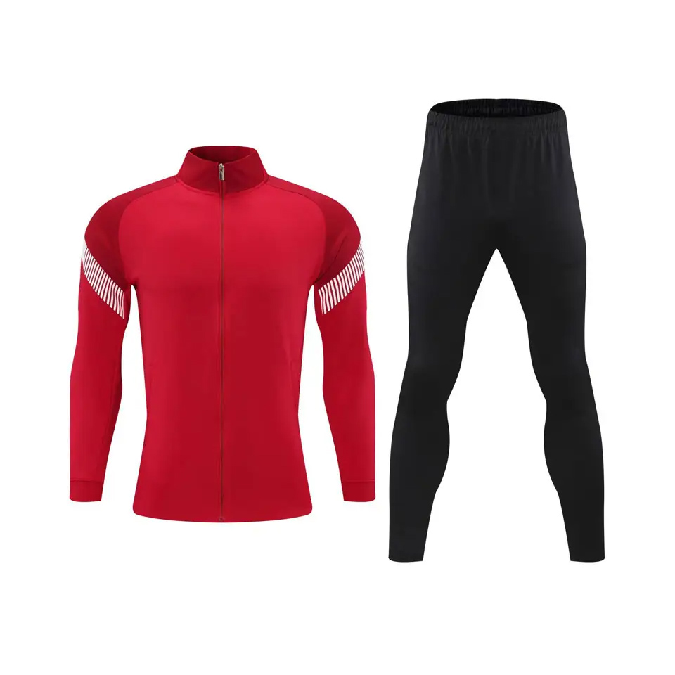 Long sleeve Tracksuits Top Quality Mens Cotton Kit All Football Club Soccer Custom Training Football Tracksuit jogging wear